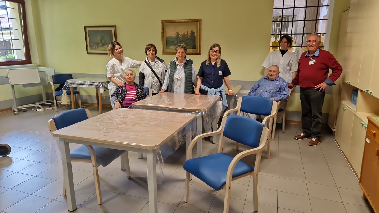 Nuovi arredi alla Cra Giovannardi e Vecchi grazie all